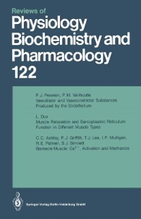 Cover Reviews of Physiology, Biochemistry and Pharmacology