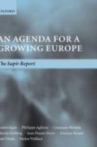 Cover Agenda for a Growing Europe