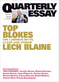 Cover Quarterly Essay 83 Top Blokes