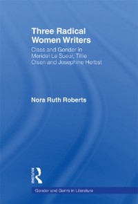 Cover Three Radical Women Writers