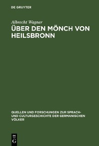 Cover Über den Mönch von Heilsbronn