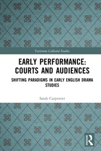 Cover Early Performance: Courts and Audiences