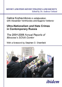 Cover Ultra-Nationalism and Hate Crimes in Contemporary Russia