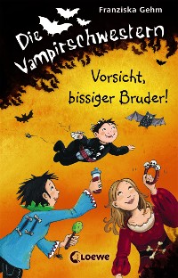 Cover Die Vampirschwestern 11 - Vorsicht, bissiger Bruder!