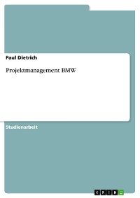 Cover Projektmanagement BMW