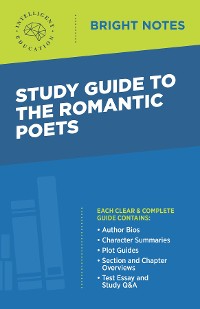 Cover Study Guide to The Romantic Poets