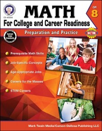 Cover Math for College and Career Readiness, Grade 8