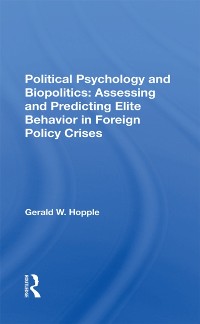 Cover Political Psychology And Biopolitics