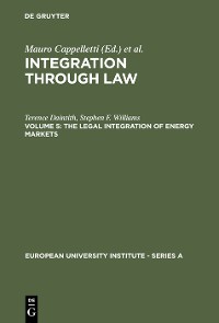 Cover The Legal Integration of Energy Markets