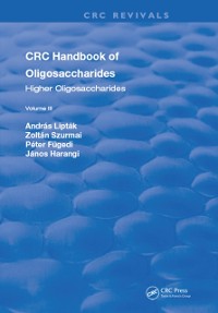 Cover CRC Handbook of Oligosaccharides