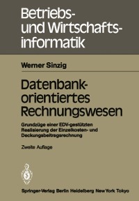Cover Datenbankorientiertes Rechnungswesen