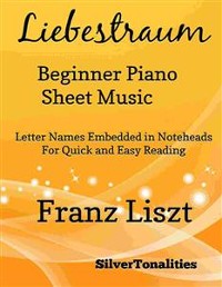 Cover Liebestraum Beginner Piano Sheet Music