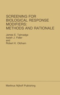Cover Screening for Biological Response Modifiers: Methods and Rationale