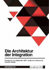 Cover Die Architektur der Integration. Strategien für eine effektive Multi-ERP-Landschaft und Bewertung relevanter Modelle