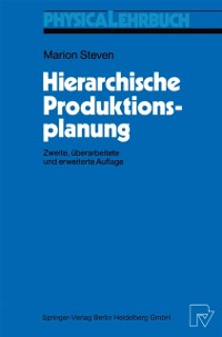 Cover Hierarchische Produktionsplanung