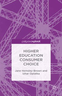 Cover Higher Education Consumer Choice