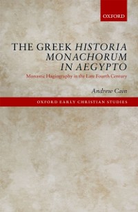 Cover Greek Historia Monachorum in Aegypto