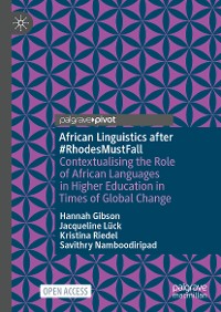 Cover African Linguistics after #RhodesMustFall