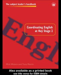 Cover Coordinating English at Key Stage 2