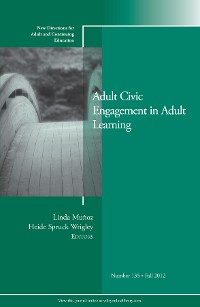 Cover Adult Civic Engagement in Adult Learning
