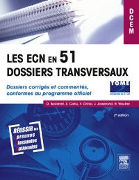 Cover Les ECN en 51 dossiers transversaux - Tome 2, Dossiers 52 à 102