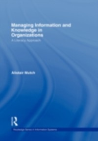 Cover Managing Information and Knowledge in Organizations