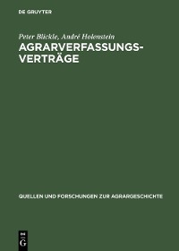 Cover Agrarverfassungsverträge