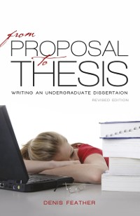 Cover From proposal to thesis