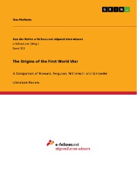 Cover The Origins of the First World War