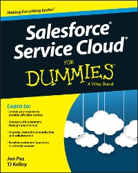 Cover Salesforce Service Cloud For Dummies