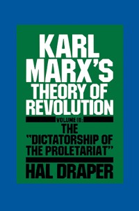 Cover Karl Marx’s Theory of Revolution III