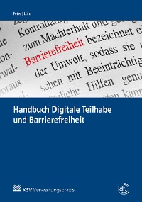 Cover Handbuch Digitale Teilhabe und Barrierefreiheit