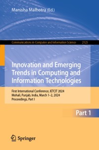 Cover Innovation and Emerging Trends in Computing and Information Technologies