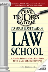 Cover Insider's Guide To Your First Year Of Law School