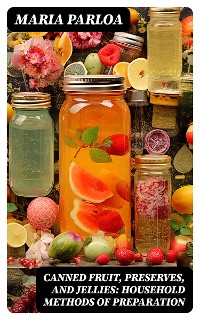Cover Canned Fruit, Preserves, and Jellies: Household Methods of Preparation