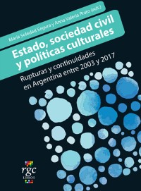 Cover Estado, sociedad civil y políticas culturales