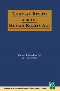 Cover Judicial Review & the Human Rights Act