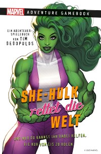 Cover Marvel | Adventure Game Book: She-Hulk rettet die Welt