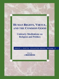 Cover Human Rights, Virtue and the Common Good