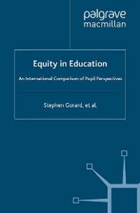 Cover Equity in Education