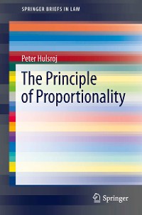 Cover The Principle of Proportionality