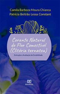 Cover Corante natural de flor comestível (Clitória ternatea)