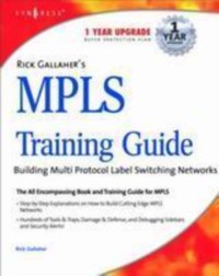 Cover Rick Gallahers MPLS Training Guide