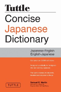 Cover Tuttle Concise Japanese Dictionary