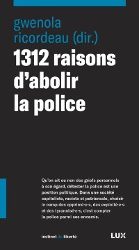 Cover 1312 raisons d'abolir la police