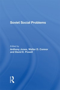 Cover Soviet Social Problems