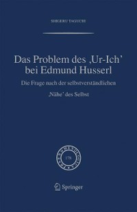 Cover Das Problem des ,Ur-Ich' bei Edmund Husserl