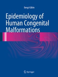 Cover Epidemiology of Human Congenital Malformations