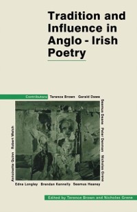 Cover Tradition and Influence in Anglo-Irish Poetry