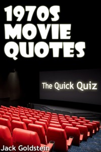 Cover 1970s Movie Quotes - The Quick Quiz